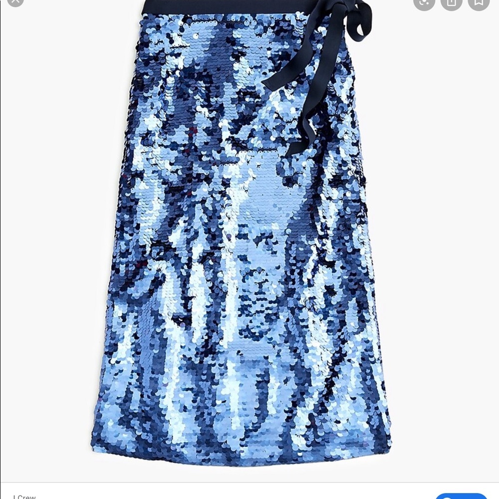 NWT j crew sequin skirt